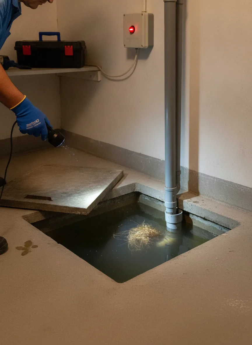 Dépannage pompe de relevage La Chapelle-sur-Erdre – problème / diagnostic